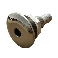Skin Fitting - 1/2" (13mm) through Hull Outlet with Hose Connection