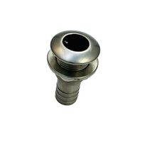 Skin Fitting - 1" (25mm) - through Hull Outlet with Hose Connection
