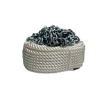 Anchor Rope and Chain Kit (50m x 12mm Rope and 10m x 6mm Chain)