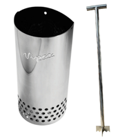 D Shape Berley Bucket with Transom Mount & Berley Muncher 