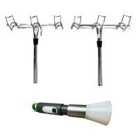 3 Way Rod Holder PAIR - WITH FREE TORCH