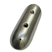 Gunnell End Cap - Stainless Steel