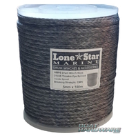 Lone Star Hi Spec HMPE Drum Winch Rope (180m x 5mm)
