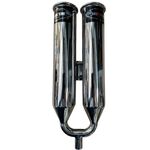 NEW 4" Double Live Bait Tube with Single Water Supply - Quick Release