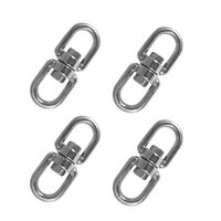 4 x Chain Swivel Eye Eye - 6mm 