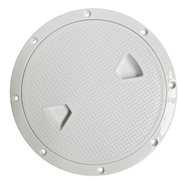 Deck Plate 210mm (8") Plastic - White
