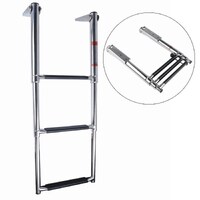  Telescopic Boat Ladder - 3 Steps 