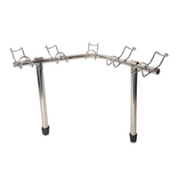 5-Way Adjustable Corner Rod Holder