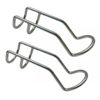 2 x Rod Holder - 6mm - Double Wire