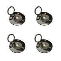 4x Round Lift Rings (51mm) 