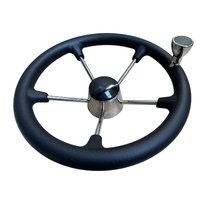Steering Wheel with Grip and Speed Knob (350mm)