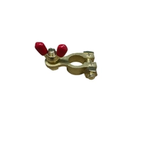 Solid Brass Battery Terminal - Positive
