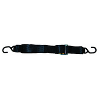 Transom Hook-to-Hook Tie Downs - 1.8m x 50mm - 2 pack