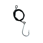 Shark/Game Rig 12/0 Single Hook with 300lb Wire Trace