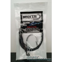 Shark/Game Rig 8/0 Single Hook with 200lb Wire Trace